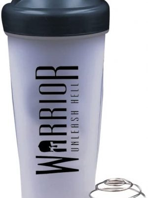 Warrior Supplements 600 ml Capacity Blender and Shaker Bottle 